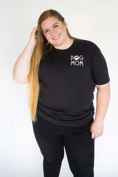 dog mom short sleeve tee